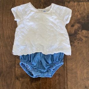 Old navy outfit baby girl